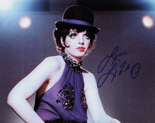 Autographed item – Liza Minelli – Liza Minelli signed photograph