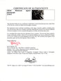 Certificate of authenticity – Alfred Hitchcock – Alfred Hitchcock signed photograph