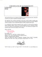 Certificate of authenticity – Axl Rose – Axl Rose signed photograph