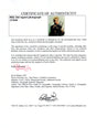 Certificate of authenticity – Billy Idol – Billy Idol signed photograph