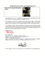 Certificate of authenticity – Chris Tucker – Chris Tucker signed photograph