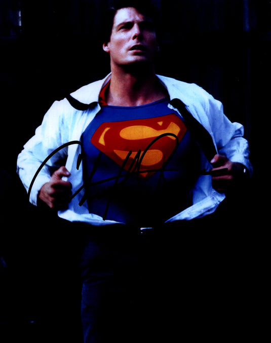 Autographed item – Christopher Reeve – Superman