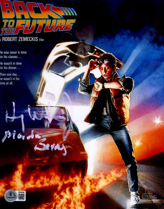 Autographed item – Harry Waters Jr – Back to the Future - Marvin Berry Signed 10x8 Photo