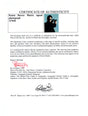 Certificate of authenticity – Keanu Reeves – Keanu Reeves Matrix signed photograph