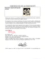 Certificate of authenticity – Kris Kross – Kris Kross signed photograph