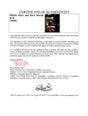 Certificate of authenticity – Steve Martin & Martin Short – Steve Martin and Martin Short signed photograph