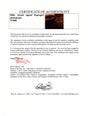 Certificate of authenticity – Milly Alcock – Milly Alcock signed Supergirl photograph