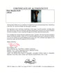Certificate of authenticity – Peter Mayhew – Peter Mayhew signed Star Wars photograph