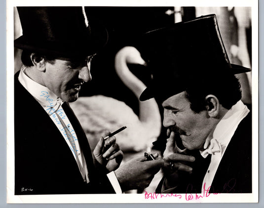 Autographed item – Robert Stephens & Colin Blakely – Signed Photograph with Certificate of Authenticity