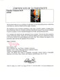 Certificate of authenticity – Timothy Chalamet – Timothy Chalamet signed photograph