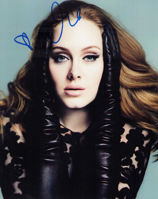 Autographed item – Adele – Adele signed photograph